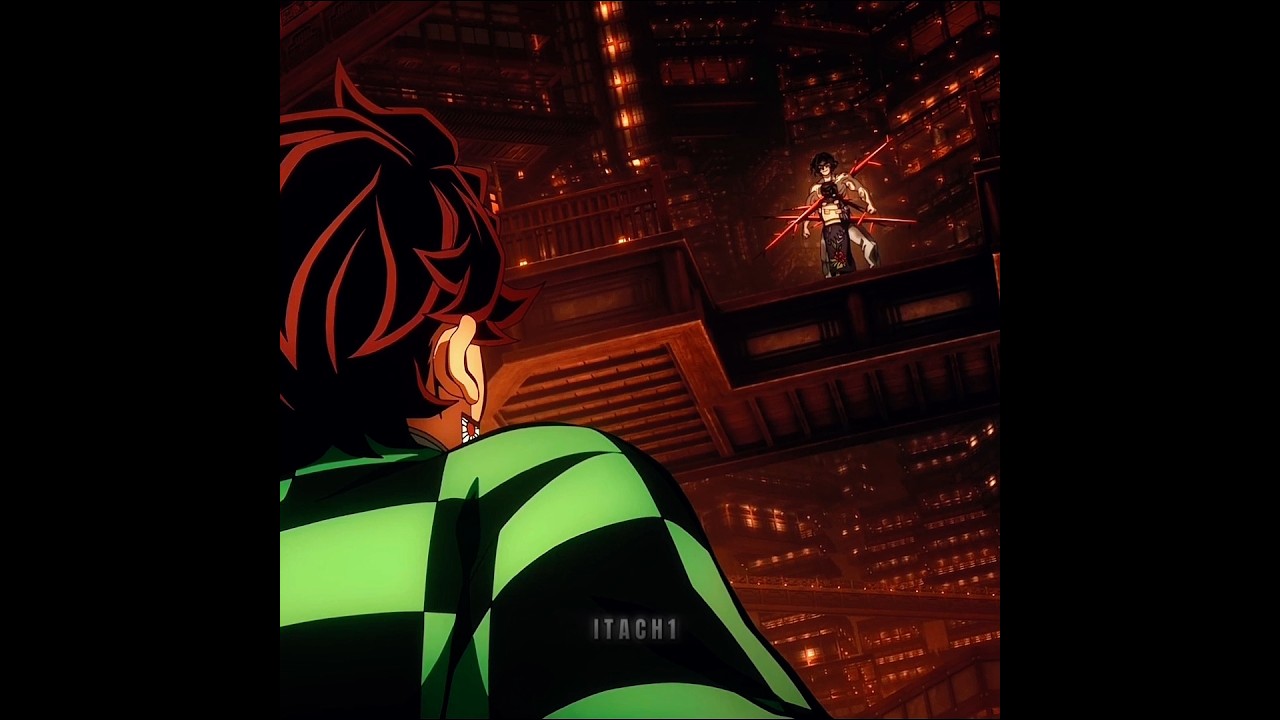 MUZAN VS TANJIRO INFINITY CASTLE 🏰 #anime #muzan #tanjiro #shorts #viral #video