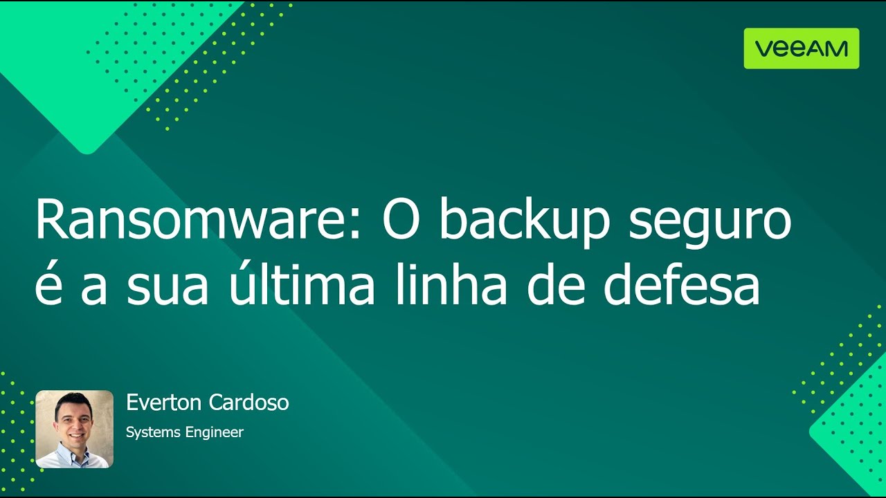 Ransomware: Secure Backup is your last line of Defense video