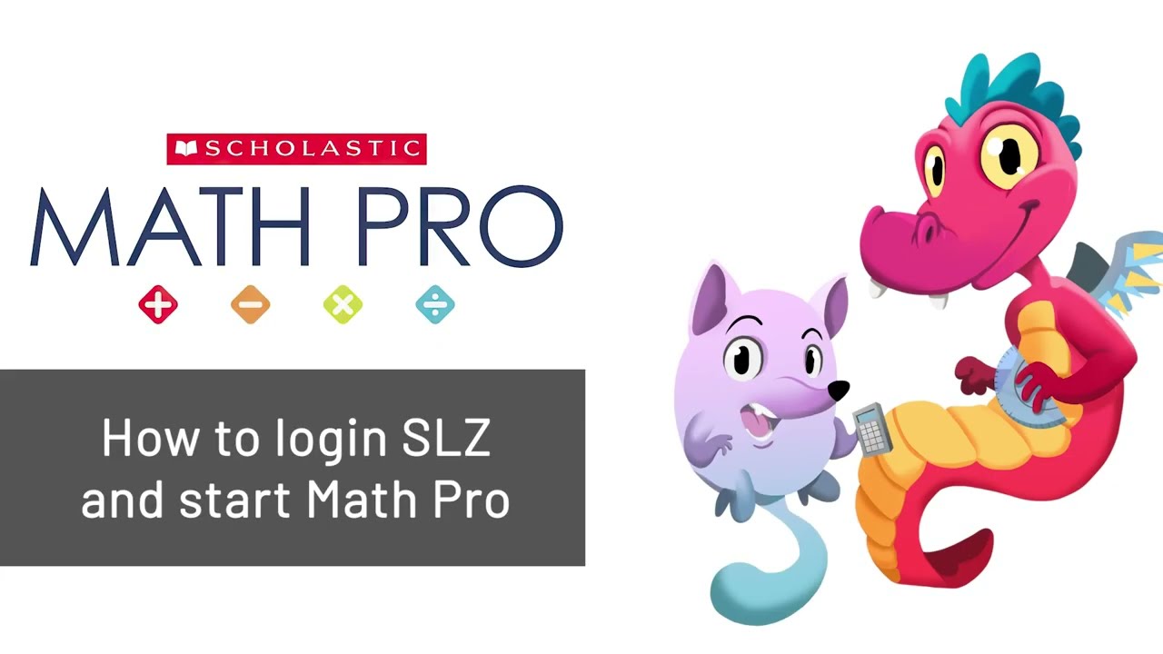 How to login and start Math Pro