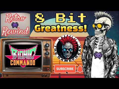 Retro Rewind: Bionic Commando On The NES #gaming #videogames #gameplay