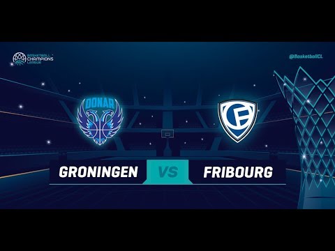 Donar Groningen v Fribourg Olympic - Full Game - Qualification Round 2 - Basketball Champions League