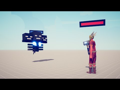 THE WITHER vs EVERY UNIT - Totally Accurate Battle Simulator TABS