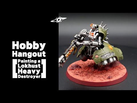 Hobby Hangout - Painting A Mephrit Heavy Lokhust Destroyer - Otherverse Games and Hobbies - S1E7
