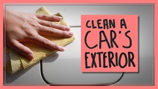 How to Clean a Car's Exterior