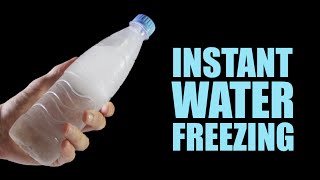 5 Amazing Water Experiments &amp; Tricks - Instant Water Freezing (by Mr. Hacker)