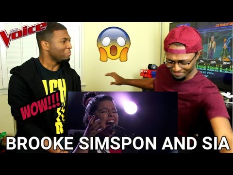 The Voice 2017 Brooke Simpson and Sia - Finale: "Titanium" (REACTION)