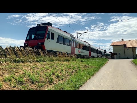 TRAINS IN SLOMO - SBB DOMINO