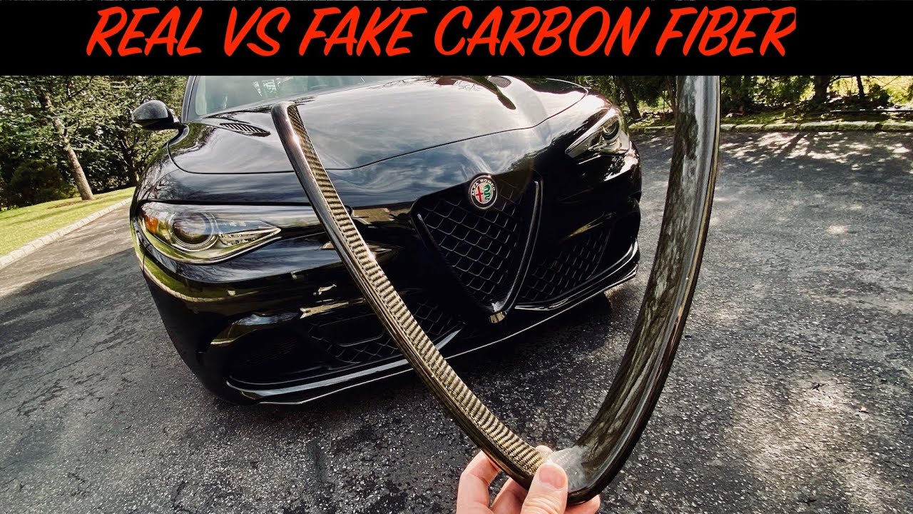 Alfa Romeo Giulia QV Carbon Fiber Koshi Grill | Real Vs FAKE