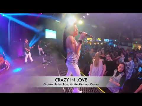 Groove Nation Band performing Crazy In Love at the Galaxy Club at Muckleshoot Casino