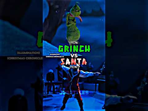 Grinch vs Santa