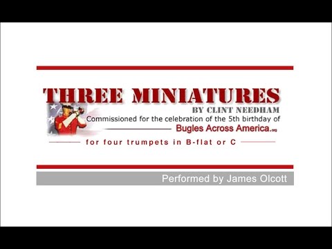 Three Miniatures, by Clint Needham