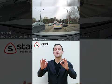 Din cauza unor așa situații, poți primi RESPINS la examenul auto, proba practică! 🚗