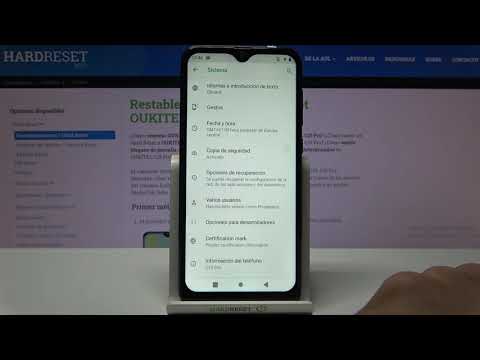 Cómo activar opciones de desarrollador en Oukitel C15 Pro - Modo Desarrollador