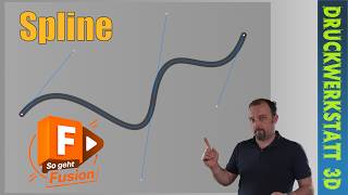 Autodesk Fusion lernen #13: Splines verstehen – Eine Va