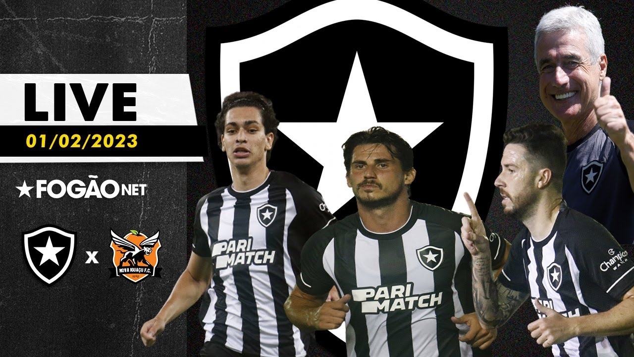 LIVE | Pré-jogo de Botafogo x Nova Iguaçu, Jeffinho, janela e as últimas notícias