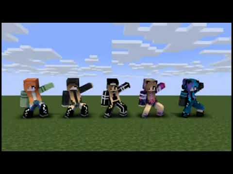 Dun dun dun dance [ Minecraft ] my sisters . my ninja skin
