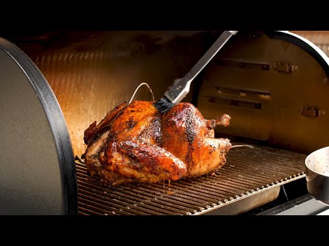 Roast Turkey Recipe on the Traeger Timberline Wood Fired Pellet Grill