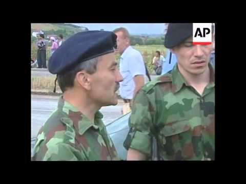 KOSOVO: RUSSIAN TROOPS STANDOFF WITH K-FOR TROOPS (2)