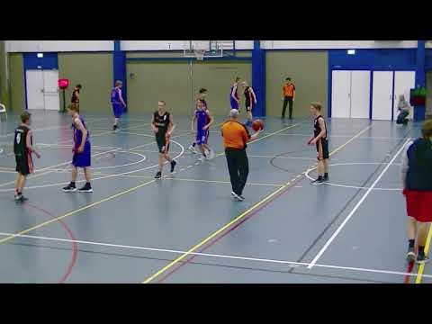 Basketball MU16-1 Noordkop Den Helder - TBG Dragons Nijmegen 16-12-17