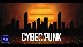 Create a Cyberpunk City in After Effects | Motion Graphics Tutorial
