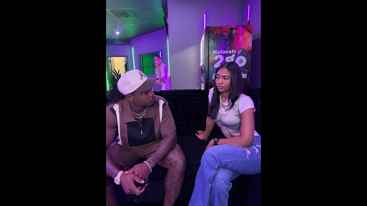When Erica walks in on Diarra and D at the studio!