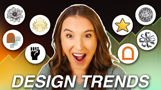 Top 8 GRAPHIC DESIGN TRENDS comin' in HOT for 2026 🔥