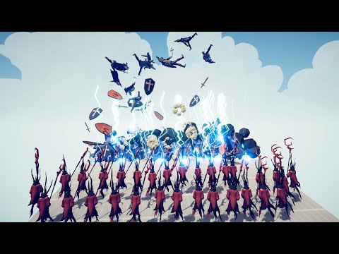 Tempest Lich vs Every Unit - Totally Accurate Battle Simulator TABS