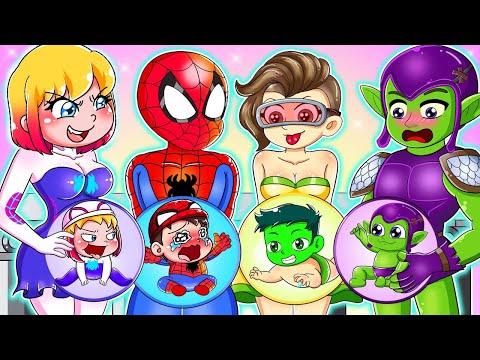 SPIDER-MAN BUT BREWING CUTE BABY - BABY FACTORY -Marvel's Spidey and his Amazing Friends Animation20