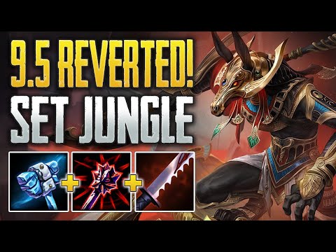 HIREZ IS REVERTING 9.5! INSANE UPDATE INCOMING! Set Jungle Gameplay (SMITE Conquest)
