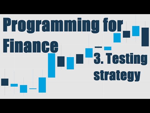 See Description Programming for Finance Part 3 Back Testing Strategy