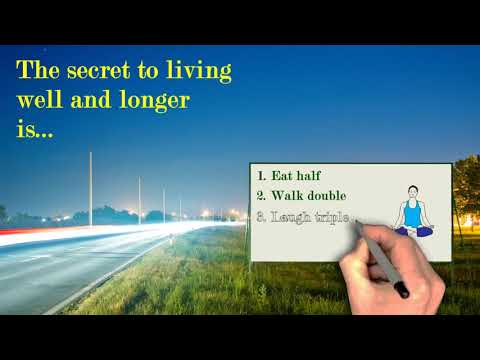 4 Tips to live well and longer life | 4 Tips for better life |Motivational One-Liner-Tibetan proverb