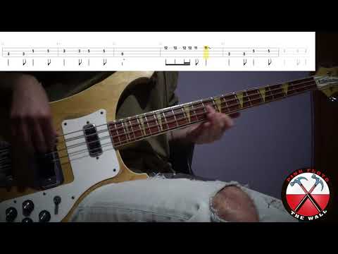 Pink Floyd - The Thin Ice Bass Cover (With PlayAlong Tab)