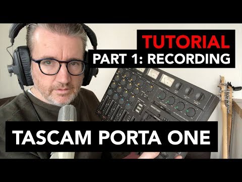 Tascam Porta One tutorial / Part 1: RECORDING / "Everyday people" - Sly & The Family Stone