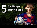V8. 5 Goalkeeper Training Drills for Kids.  Football Coaching for Kids