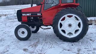Valmet 504 wielen trekker te koop - Foto 4 | Agroline NL Valmet 504 wielen trekker | Foto 4 - Agroline