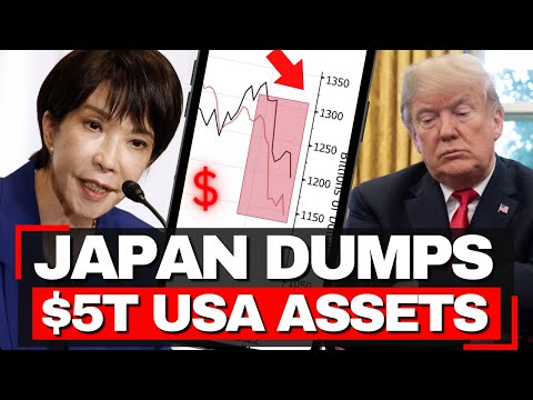 Japan Begins $5 TRILLION Exit From US Assets - Dollar Collapses 10%