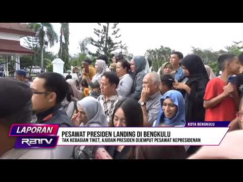 Presiden Jemput Ajudan Pakai Pesawat Kepresidenan 