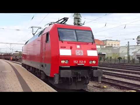 Züge in Herblingen und Singen am 18.8.2015