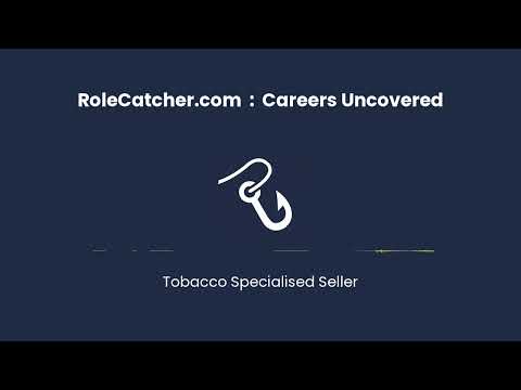 Tobacco Specialised Seller : Careers Uncovered