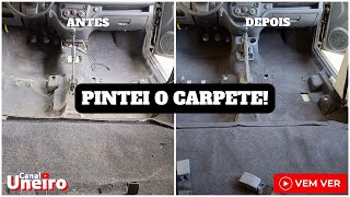 UNO VIVACE - PINTANDO O CARPETE.