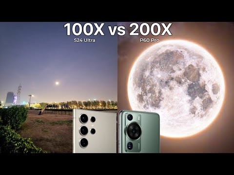 Vergleich des Live-Zoom-Tests von Samsung Galaxy S24 Ultra und Huawei P60 Pro