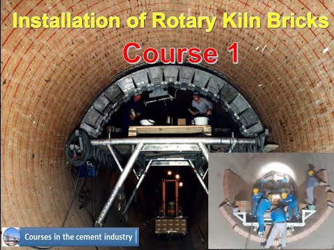 Explanation Different Methods Installation of Rotary Kiln Bricks Part 1 at Cement Industry