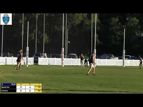 Round 5 - QFA Div 2 South Seniors - Bond Uni v Carrara