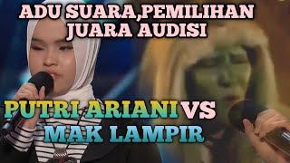 Download lagu Putri Ariani competes with Mak Lampir❗️Audition winner selection mp3