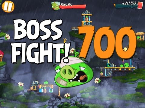 Angry Birds 2 Boss Fight 96! King Pig Level 700 Walkthrough - iOS, Android