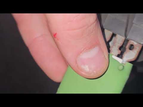 Mk3 Skoda Fabia Fan Resistor Replacement - Fan Only Works On 4