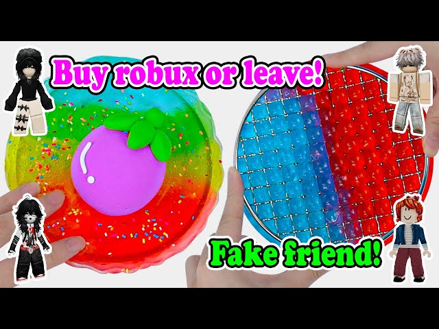 Slime Storytime Roblox | I became poor Bacon to find out who the fake friends are SDDEFAULT Thumbnail