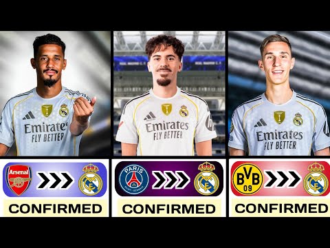 Real Madrid Confirmed January Transfer News 2026,✅ FT. Saliba to Real Madrid, Vitinha to Madrid..🤯🔥