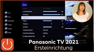 Panasonic TV 2021 Ersteinrichtung Erstinstallation Panasonic LineUp 2021