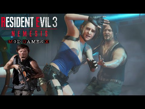 Resident Evil 3 - Carlos is Daryl Dixon